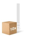 Flerpack 10x Noxion Lucent PL-S LED  6W - 827 Extra Varm Vit | 4-Stift - Ersättare 11W