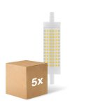 Flerpack 5x Ledvance LED Line R7s 118mm  18.5W 2452lm - 827 Extra Varm Vit | Ersättare 150W