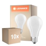 Flerpack 10x Ledvance Classic LED E27 Päron Filament Matt 17W 2452lm - 827 Extra Varm Vit | Ersättare 150W