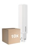 Flerpack 10x Philips CorePro PL-C LED 5.5W 600lm - 830 Varm Vit | 4-Stift - Ersättare 13W