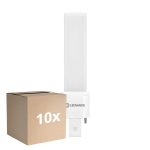 Flerpack 10x Ledvance DULUX-S LED 3.5W - 830 Varm Vit | 2-Stift - Ersättare 7W