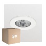 Flerpack 8x Philips LED Spot Klar Accent G2 RS060B 6W 550lm 36D - 840 Kallvit | 75mm - Dimbar 