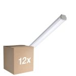 Flerpack 12x Philips LED Allmänbruksarmatur Vattentät WT060C 28W 3400lm - 840 Kallvit | 150cm
