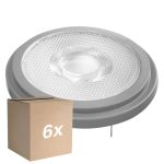 Flerpack 6x Ledvance Superior LED Spot Reflektor G53 AR111 11.7W 800lm 24D - 927 Extra Varm Vit | Bästa färgåtergivning - Dimbar - Ersättare 75W