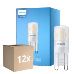 Flerpack 12x Philips CorePro LED Capsule G9 Matt 1.9W 220lm - 830 Varm Vit | Ersättare 25W