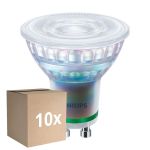 Flerpack 10x Philips LED Spot Master GU10 PAR16 2.1W 375lm 36D - 827 Extra Varm Vit | Ersättare 50W