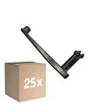 Flerpack 25x Noxion GST - Kompatibel Strain Relief  Svart