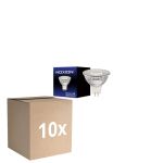 Flerpack 10x Noxion LED Spot GU5.3 PAR16 4.4W 345lm 36D - 830 Varm Vit | Dimbar - Ersättare 35W