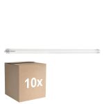 Flerpack 10x Sylvania ToLEDo Superia LED Rör T8 (EM/Mains) Ultra Efficiency 16.8W 3100lm - 840 Kallvit | 120cm - Ersättare 36W