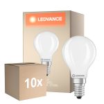 Flerpack 10x Ledvance Classic LED E14 Boll Filament 5.9W 806lm - 827 Extra Varm Vit | Dimbar - Ersättare 60W