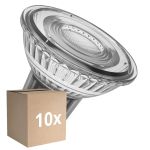 Flerpack 10x Ledvance LED Spot GU10 PAR16 8W 750lm 36D - 827 Extra Varm Vit | Dimbar - Ersättare 100W