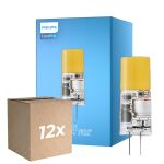 Flerpack 12x Philips LED Capsule CorePro G4 Klar 2.4W 300lm - 827 Extra Varm Vit | Ersättare 28W