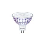 Philips Master Value LED Spot GU5.3 MR16 7.5W 660lm 60D - 940 Kallvit | Bästa färgåtergivning - Dimbar - Ersättare 50W