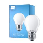 Philips Corepro LED Lustre E27 boll Matt 4.3W 470lm - 827 Extra Varm Vit | Ersättare 40W