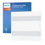 Philips LED Panel FlexBlend RC340B Vit 30W 4200lm - 940 Kallvit | 60x60cm - UGR <19 - Bästa färgåtergivning - Rörelse- och ljussensor