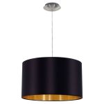 Eglo Pendellampa Maserlo Stål Satin Nickel | Passande för E27