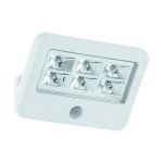 Eglo Vägglampa Gavello Vit 840 Kallvit | IP54 - Rörelsesensor