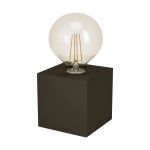 Eglo Bordslampa Prestwick 2 Stål Bronze | IP20 - Passande för 1x E27 