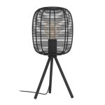 Eglo Bordslampa Rinroe Stål Svart | Passande för 1x E27