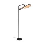 Eglo Golvlampa Marywell Stål Svart | IP20 - Passande för 1x E27 