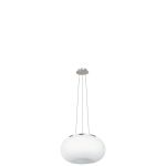 Eglo Pendellampa Optica Stål Satin Nickel | Passande för 2x E27