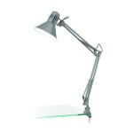 Eglo Bordslampa Firmo Stål Silver | IP20 - Passande för 1x E27 