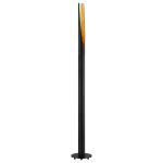 Eglo Golvlampa Barbotto Stål Svart, Guld 4.5W 345lm - 830 Varm Vit | Passande för GU10
