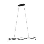 Eglo Pendellampa Lasana 3 Stål Aluminium Svart 11W 1500lm - 830 Varm Vit | IP20