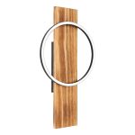 Eglo Vägglampa Boyal Trä Svart, Rostig 12W 1700lm - 830 Varm Vit