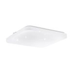 Eglo Vägg och Taklampa Frania-S Stål Vit 14.6W 1600lm - 840 Kallvit | IP44 