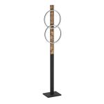 Eglo Golvlampa Boyal Stål Svart, Rostig 24W 3400lm - 830 Varm Vit