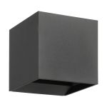Eglo Vägglampa Calpi 3 Aluminium Antracit Up & Down 2.8W 420lm - 830 Varm Vit | IP54