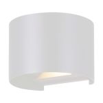 Eglo Vägglampa Calpino 3 Aluminium Vit Up & Down 2W 420lm - 830 Varm Vit | IP54
