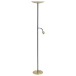 Eglo Golvlampa Conivarino Stål Brushed Mässing, Svart 30.5W 3150lm - 827 Extra Varm Vit | Dimbar