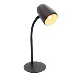 Eglo Bordslampa Carlo Stål Svart | Passande för 1x E14