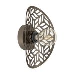 Eglo Vägglampa Swaby Stål Brons | IP20 - Passande för 1x E27 