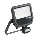 Ledvance LED Strålkastare Aluminium Svart 41W 6000lm 100D - 840 Kallvit | IP65 - Rörelse- Och Ljussensor - Symmetrisk