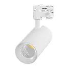 Noxion LED Sp&aring;rbelysning 3-Fas Ecowhite Aluminium Vit 30W 2960lm 36D - 830 Varm Vit | UGR <19