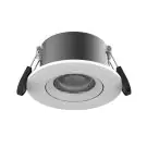 Noxion LED Spot Ares Firerated 6W 540lm 927-940 3CCT- Lutningsbar Vit| Utskärning   68mm