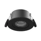 Noxion LED Spot Ares Firerated 6W 540lm 927-940 3CCT- Lutningsbar Svart| Utskärning   68mm
