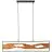 Brilliant Chaumont Pendellampa Aluminium Metall Trä Svart 18W 2300lm - 830 Varm Vit