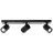 Brilliant Marty Taklampa Aluminium Sandig Svart 15W 1050lm - 830 Varm Vit | Inkl. 3x GU10