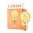 Osram Vintage 1906 LED E27 Päron Filament Guld 7.5W 865lm - 825 Extra Varm Vit | Ersättare 60W
