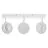 Ledvance LED Decor Spot Saturn Plast Vit 29W 935lm - 830-842-865 CCT