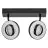 Ledvance LED Decor Spot Saturn Plast Svart 21W 440lm - 830-842-865 CCT