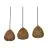 Ledvance Decor Papper Drop Papper/Stål Pendellampa Beige | Passande för 3X E27