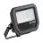 Ledvance LED Strålkastare Aluminium Svart 8W 1200lm 100D - 840 Kallvit | IP66 - Symmetrisk