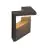 Ansell LED Vägglampa Arco Grafit 11W 643lm - 840 Kallvit | IP54