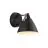 DFTP by Nordlux Strap 15 Vägglampa Metall och Leather Svart | Passande för GU10