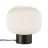 Nordlux Bordslampa Milford Glas Svart | Passande för 1x E27
